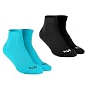KUE Compression Ankle Socks For Men &amp; Women I Improved Blood Circulation, Pain Relief, Daily Use, Running &amp; Sports, Premium Fabric, Moisture Wicking I Ankle Length Sports Socks.
