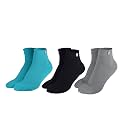 KUE Compression Ankle Socks for Men &amp; Women | Sports &amp; Running Socks with Arch Support, Pain Relief &amp; Improved Blood Circulation | Daily Use, Moisture Wicking, Nylon Fabric