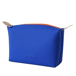 kuklar small pouch toiletry bag for women waterproof makeup pouch for purse travel portable zip pouch aesthetic bag blue