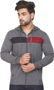 Kundan Full Sleeve Color Block Men Sweatshirt