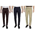 KUNDAN Men39s Poly-Viscose Blended Formal Trousers Pack