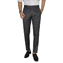 KUNDAN Slim Fit Men Polyester Viscose Blend