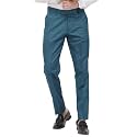 KUNDAN Slim Fit Men Polyester Viscose Blend