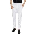 KUNDAN Slim Fit Men Polyester Viscose Blend