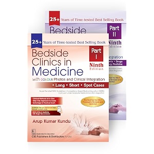 kundus bedside clinics in medicine - part i and ii arup kumar kundu latest edition