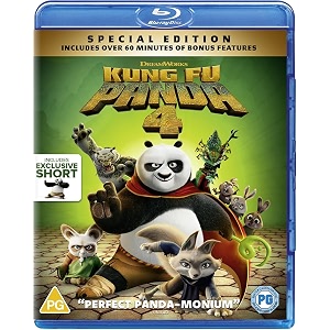 kung fu panda 4 2024 - special edition uncut  region free blu-ray  uk import