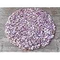 Kunzite Chips – Natural Mini Kunzite Stones, Crushed Undrilled Kunzite, Semi-Tumbled Genuine Kunzite (1/2 lb)