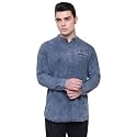 Kuons Avenue Men39s Denim Casual Short Kurta