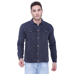 Kuons Avenue Mens Regular Fit Trucker Jacket