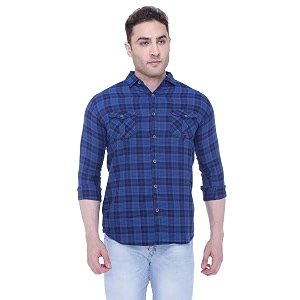 Kuons Avenue Mens Regular Fit Cotton Casual