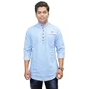 Kuons Avenue Men39s Short Denim Kurta 