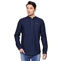 Kuons Avenue Men39s Short Denim Kurta 