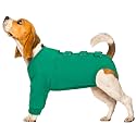 Kuoser Dog Surgery Suit Female Spay, Dog Recovery Sleeves for Front Legs, Prevent Licking Recovery Suit for Dogs, Pet Surgical Suit Doggie Onesie, Puppy Elbow Protector for Leg Injuries and Joint Pain