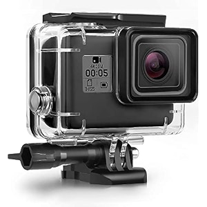 waterproof housing case for gopro hero 72018 65 black 45m underwater diving protective housing shell with bracket accessories for go pro hero7 hero6 hero5 action camera