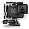 Waterproof Housing Case for GoPro Hero 7/(2018) 6/5 Black, 45m Underwater Diving Protective Housing Shell with Bracket Accessories for Go Pro Hero7 Hero6 Hero5 Action Camera