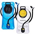 KUREIDA Hydration Bladder 2 Liter, BPA Free Water Bladder for Hiking Backpack Water Storage Bag with Insulated Tube, Hydration Backpack Replacement for Outdoor Camping Running Hiking