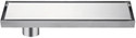 KURIC Floor Stainless Steel Push Down Strainer (30.5 cm Set of 1)
