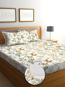 KURRY HOME FURNISHING Microfiber King Fitted Elastic