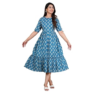 Kuruti B Sheets Womens Cotton Floral Printed