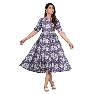 Kuruti B Sheets Womens Cotton Floral Printed