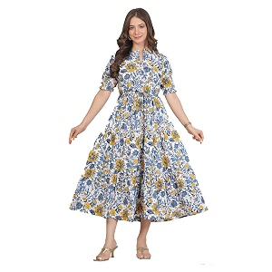 Kuruti B Sheets Womens Cotton Floral Printed
