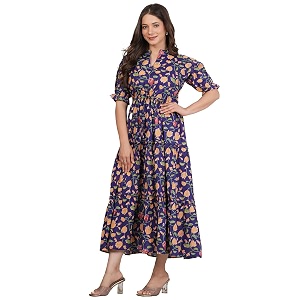 Kuruti B Sheets Womens Cotton Floral Printed