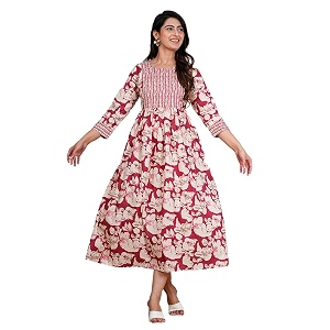 Kuruti B Sheets Womens Cotton Floral Printed
