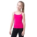 Kurve Girl’s Sleeveless Tank Top – Stretch Undershirts Cami Camisole, UV Protective Fabric, Rated UPF 50+ (Made in USA)