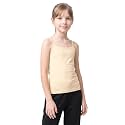 Kurve Girl’s Sleeveless Tank Top – Stretch Undershirts Cami Camisole, UV Protective Fabric, Rated UPF 50+ (Made in USA)