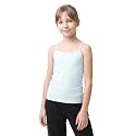 Kurve Girl’s Sleeveless Tank Top – Stretch Undershirts Cami Camisole, UV Protective Fabric, Rated UPF 50+ (Made in USA)