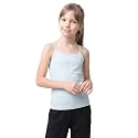 Kurve Girl’s Sleeveless Tank Top – Stretch Undershirts Cami Camisole, UV Protective Fabric, Rated UPF 50+ (Made in USA)