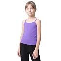 Kurve Girl’s Sleeveless Tank Top – Stretch Undershirts Cami Camisole, UV Protective Fabric, Rated UPF 50+ (Made in USA)