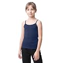 Kurve Girl’s Sleeveless Tank Top – Stretch Undershirts Cami Camisole, UV Protective Fabric, Rated UPF 50+ (Made in USA)