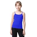 Kurve Girl’s Sleeveless Tank Top – Stretch Undershirts Cami Camisole, UV Protective Fabric, Rated UPF 50+ (Made in USA)