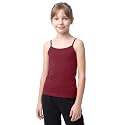 Kurve Girl’s Sleeveless Tank Top – Stretch Undershirts Cami Camisole, UV Protective Fabric, Rated UPF 50+ (Made in USA)