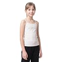 Kurve Girl’s Sleeveless Tank Top – Stretch Undershirts Cami Camisole, UV Protective Fabric, Rated UPF 50+ (Made in USA)