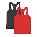 Kurve Premium Girls Seamless Supersoft Wide Strap Comfortable Racerback Tank (Made with Love in The USA)