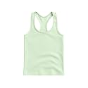 Kurve Premium Girls Seamless Supersoft Wide Strap Comfortable Racerback Tank (Made with Love in The USA)