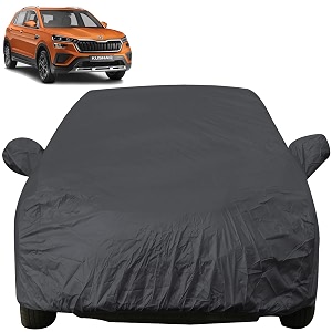 Kushaq Dustproof Car Cover with Mirror Pockets