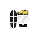 KUST Car Window Shades for Ford Expedition 2018-2022 2023 2024 Windshield Sun Shade Side Window Cover UV Block Privacy Protection Accessories for Camping Blackout Rear Back Full Set 8PCS