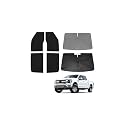 KUST Windshield Sun Shade Umbrella for Ford F150 Hybrid 2021 2022 2023 2024 2025 2026 Rear Window Shades 100% UV Protection and Blackout Privacy 5PCS Car Window Covers Accessories