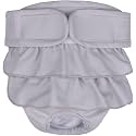 KUTKUT Dog Female Diapers, Highly Absorbent Reusable Doggie Diapers, Washable Dog Diapers for Dogs Period Panties Dresses for Dogs in Period, Heat or Excitable Urination (L: Waist: 50cm - 59cm)