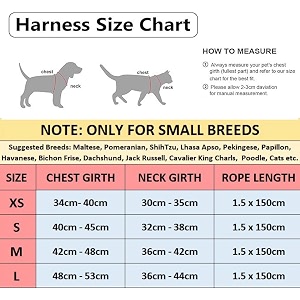 kutkut soft mesh small dog harness amp leash set no-chock step-in reflective breathable lightweight easy walk escape proof vest harnesses with safety buckle for small dogs amp catssizelchest48-53cm