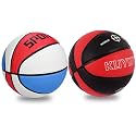 KUYOTQ Kids Toddler Youth Adult Size 3/4/5/6/7 Basketball 22/25.5/27.5/28.5/29.5" Thickened Rubber or Faux Leather Indoor Outdoor Basketball for Boys Girls Womens Mens Basket Ball Gifts