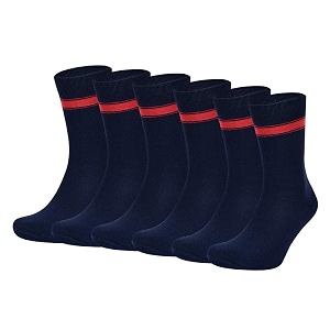 Kv Kendriya Vidyalaya Navy Blue with Red