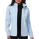KVE Women's Hooded Softshell Jacket Fleece Lined Coat