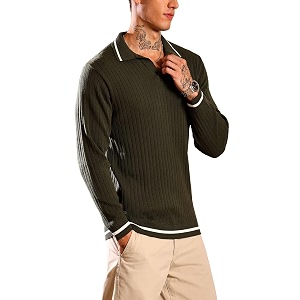 Kvetoo Full Sleeve Winter Wear Woolen Collar