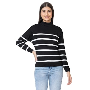 Kvetoo High Neck Sweater for Women