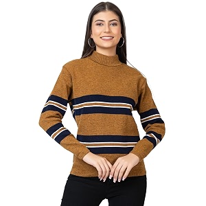 Kvetoo High Neck Sweater for Women