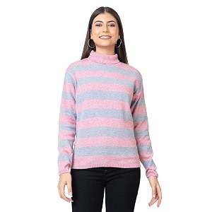 Kvetoo High Neck Sweater for Women